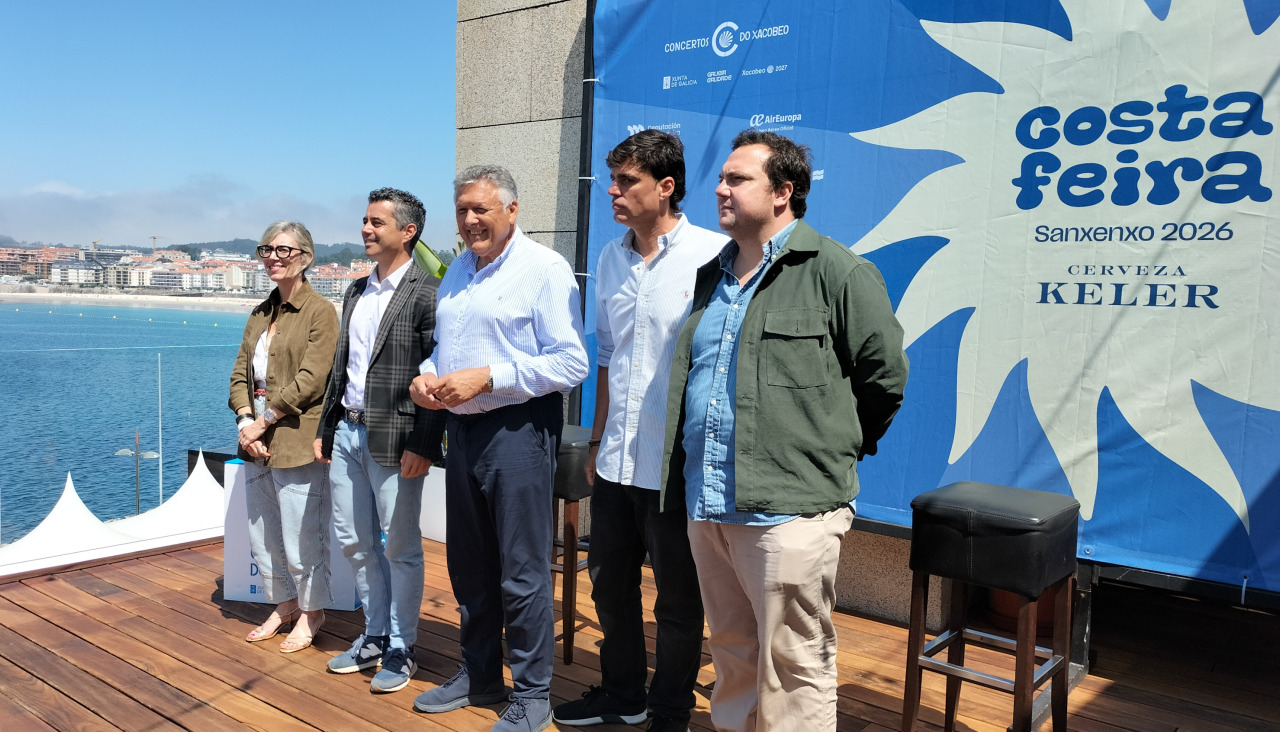 Presentación del festival Costa Feira en Sanxenxo