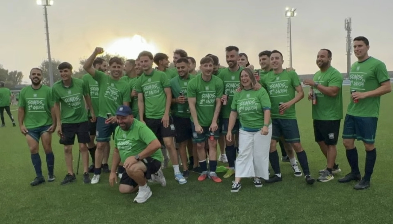 El Noalla celebró el domingo su ascenso y jugará la próxima temporada en Segunda Futgal