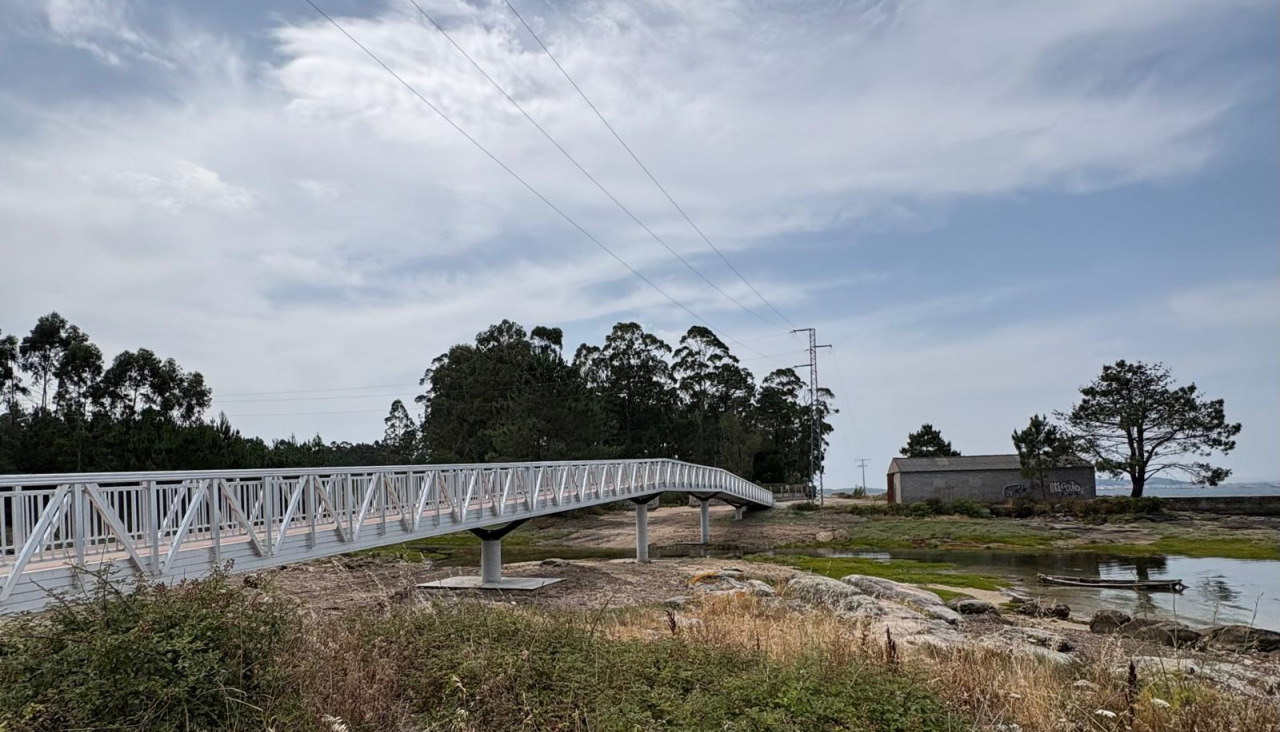 Una vista de la nueva estructura