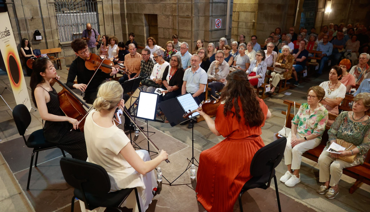 La iglesia de Vista Alegre se convirtió en el escenario para un repertorio de primer nivel