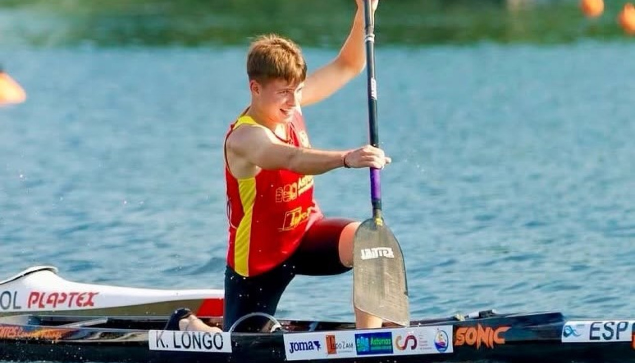 Kevin  Longo se quedó a las puertas de la medalla