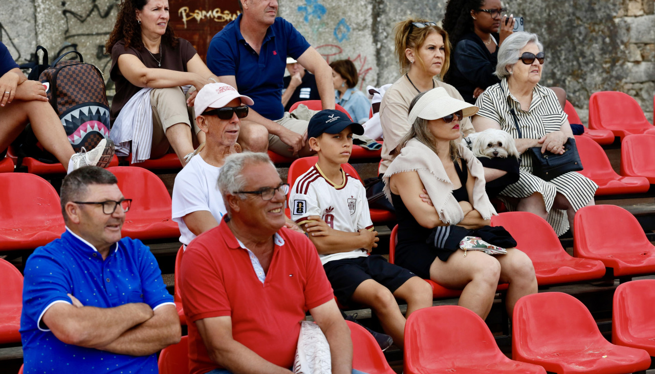 El fútbol playa levantó expectación en A Compostela estos días