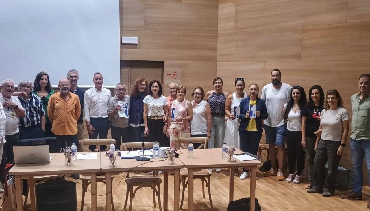La Asociación Vía Mariana reunida en Moraña