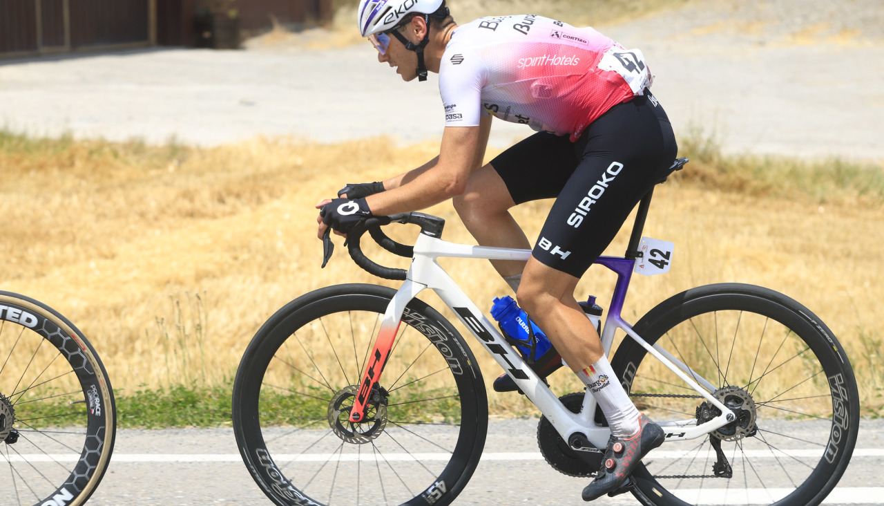 Martín Rey fue protagonista en el Campeonato de España al meterse en la fuga y finalizar en el puesto decimosexrto