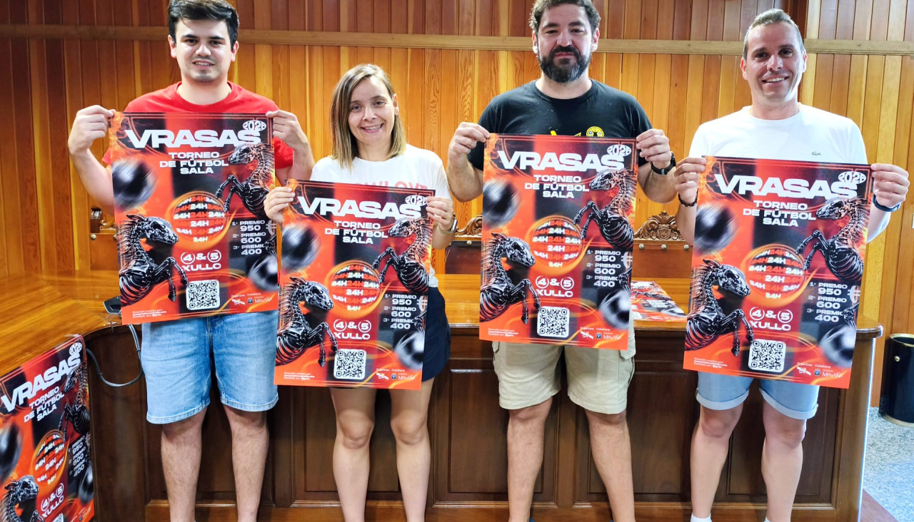 O Concello acolleu a presentación del torneo de fútbol sala