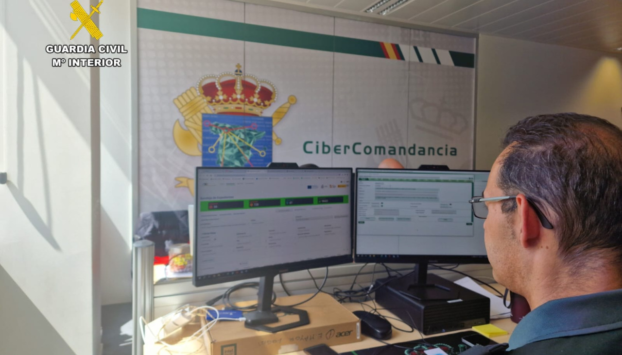 La CiberComandancia de la Guardia Civil fue la responsable de investigar el fraude