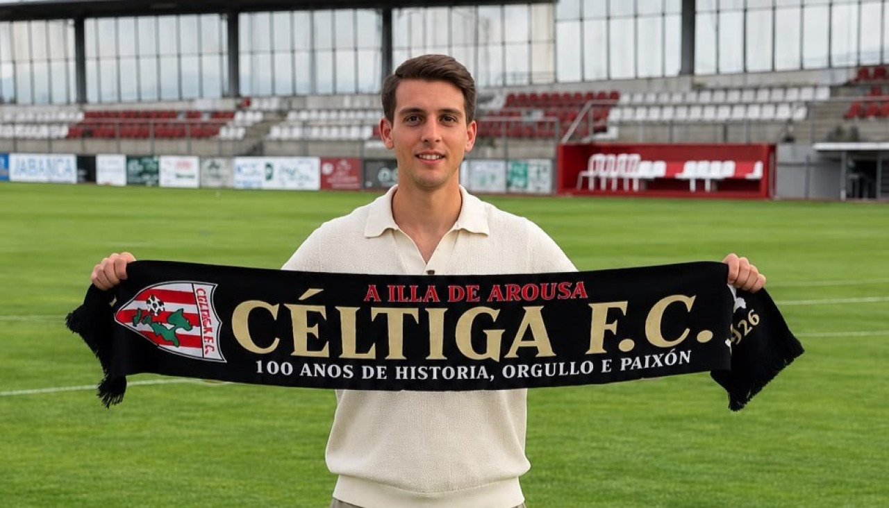 Andrés Odilo es el tercer fichaje del Céltiga