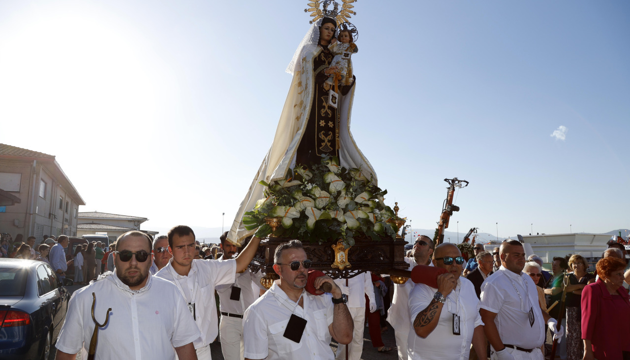 Procesión de la Virgen del Carmen en Vilaxoán
