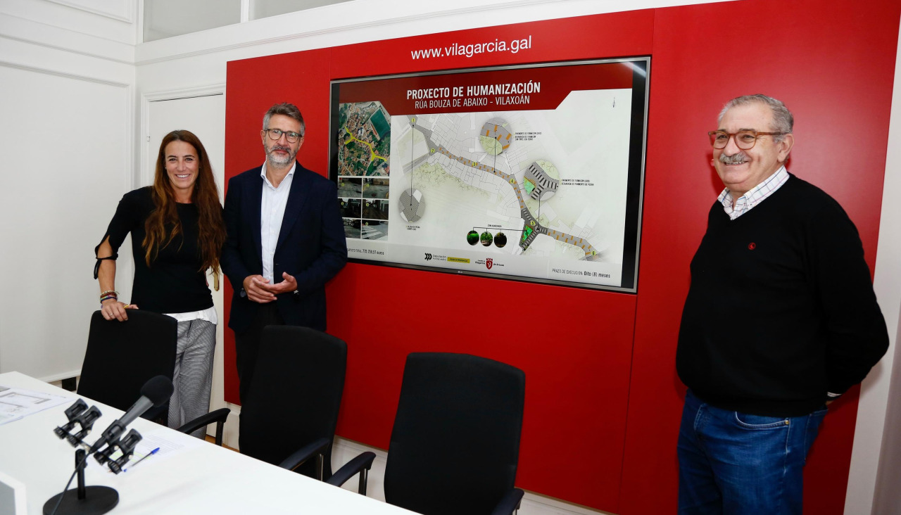 Presentación humanización rúa Bouza de Abaixo Vilaxoan