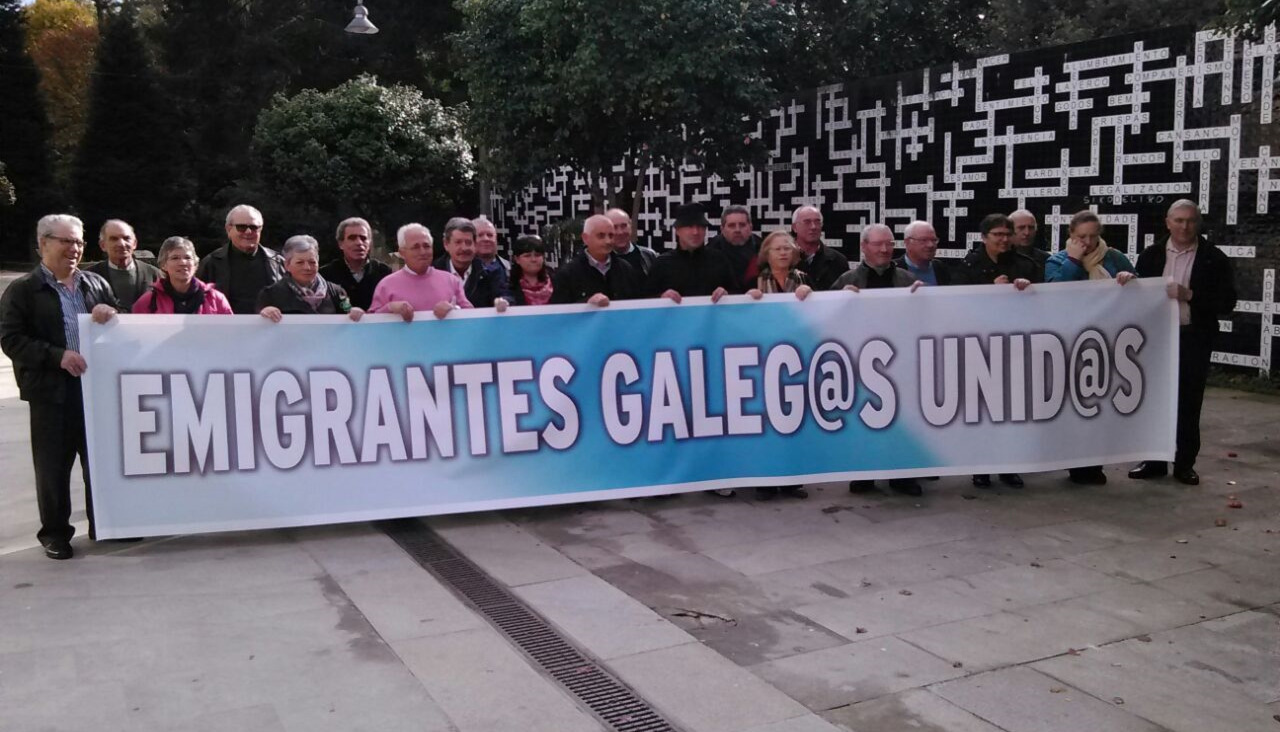 Unha mobilización deste colectivo de retornados, en imaxe de arquivo