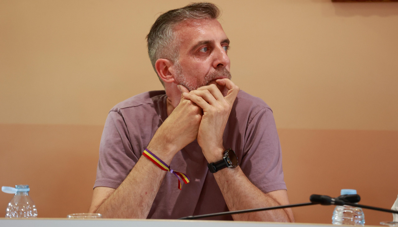 José Antonio Otero, portavoz de EU de O Grove