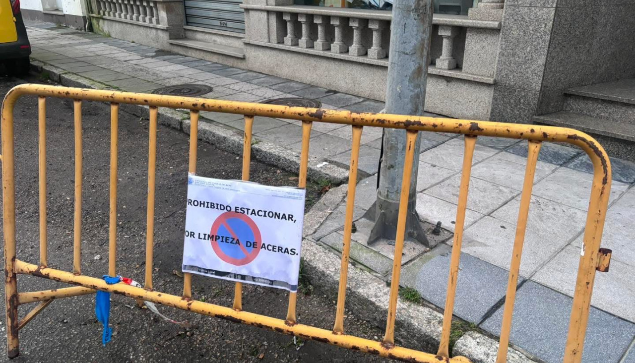 Prohibiciones de aparcamiento para limpiar la vía