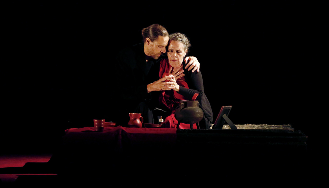 Escena de la representación