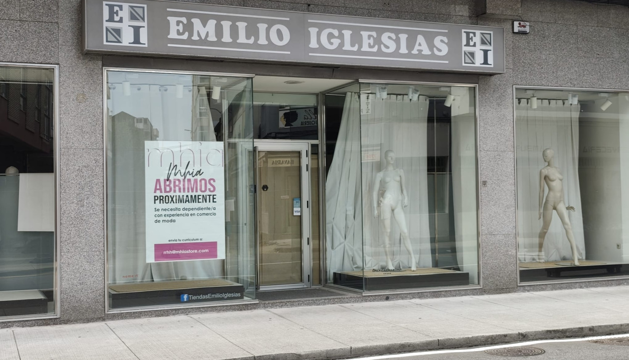 La tienda estará en el local que hace escasas semanas dejó la cadena Emilio Iglesias tras años asentada en la localidad