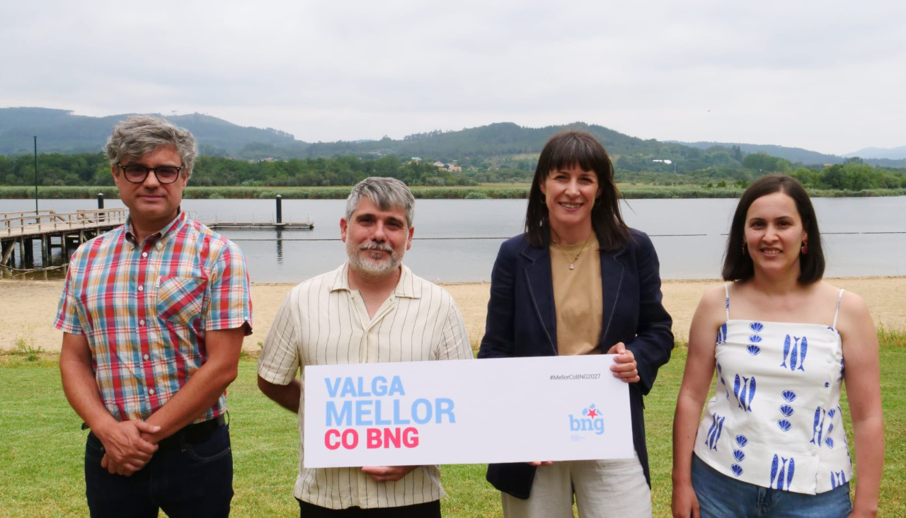 O BNG presenta a Fran Devesa como candidato por Valga un ano máis