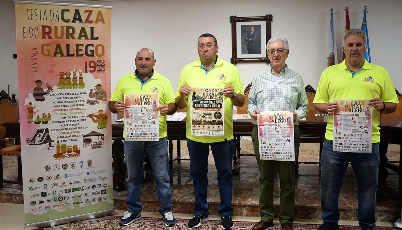 Presentación de la I Festa da Caza e do Rural Galego