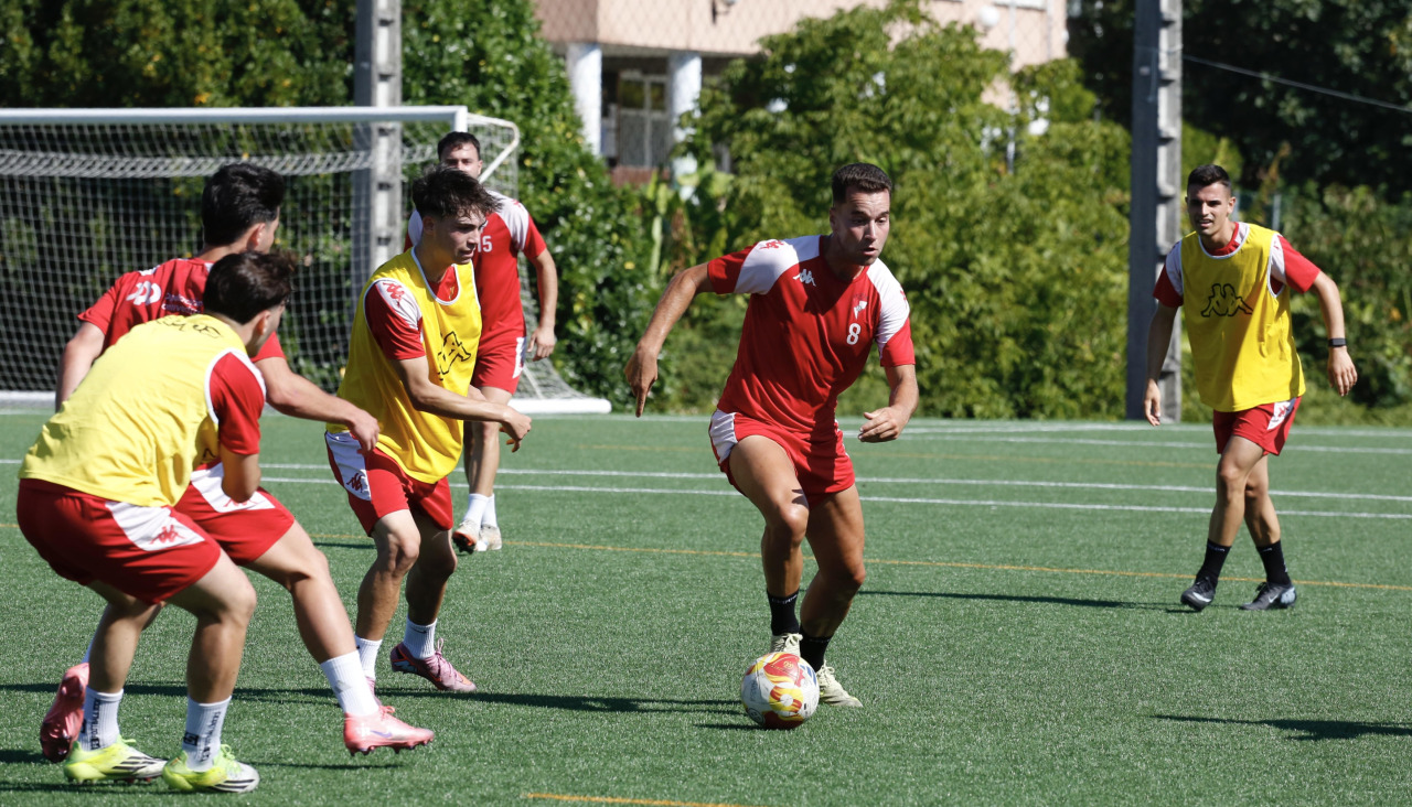 Entrenamiento Arosa CF