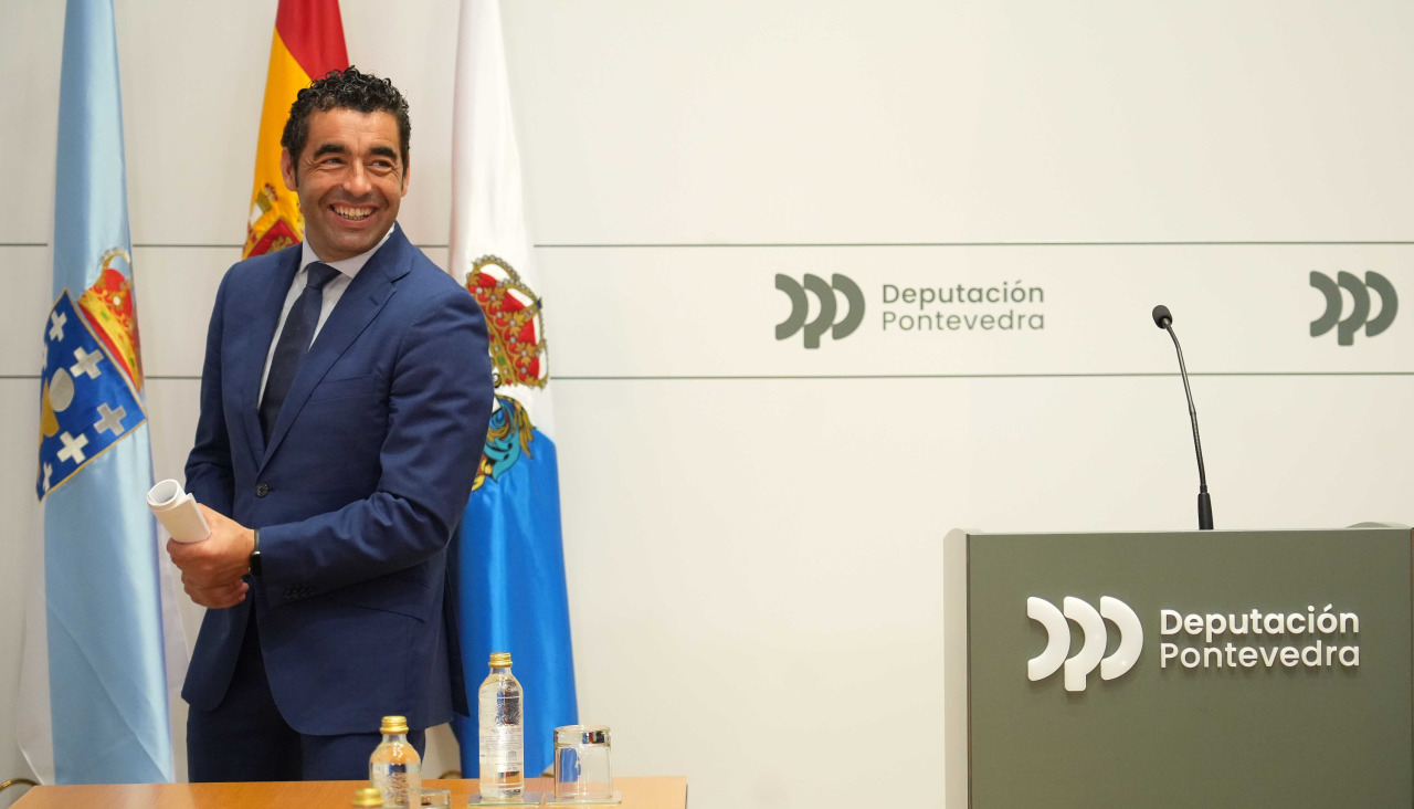 Luis López, presidente de la Diputación de Pontevedra