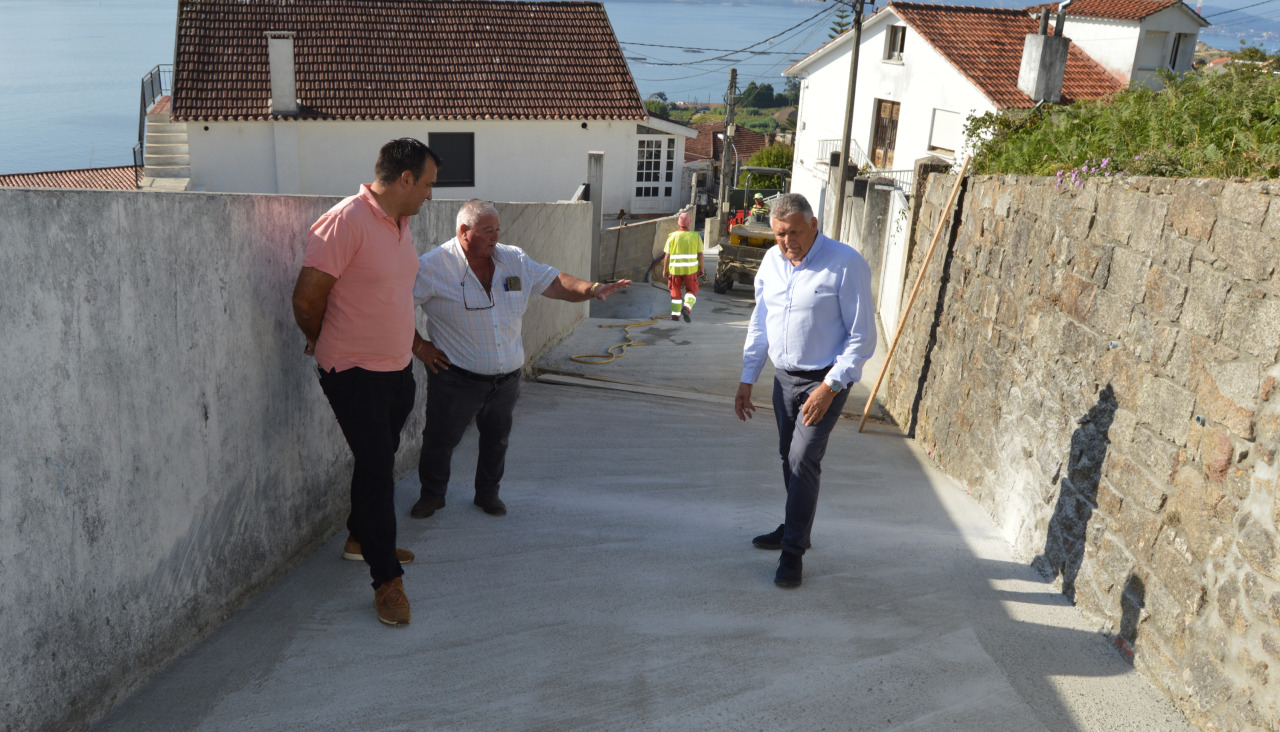 sanxenxo camino do castro obras