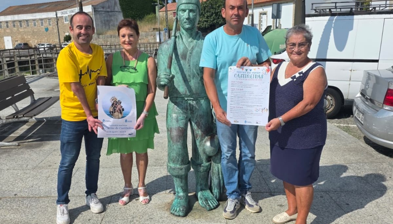 Presentación de las fiestas de la parroquia de Castiñeiras