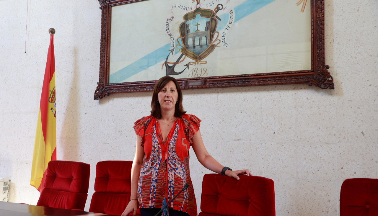María Ángeles García Villaverde, secretaria-interventora en Pontecesures