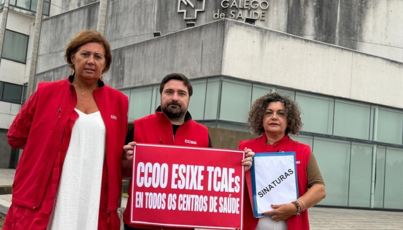 Miembros de CCOO