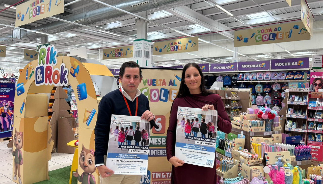 Amigos de Galicia y Alcampo presentaron la nueva campaña