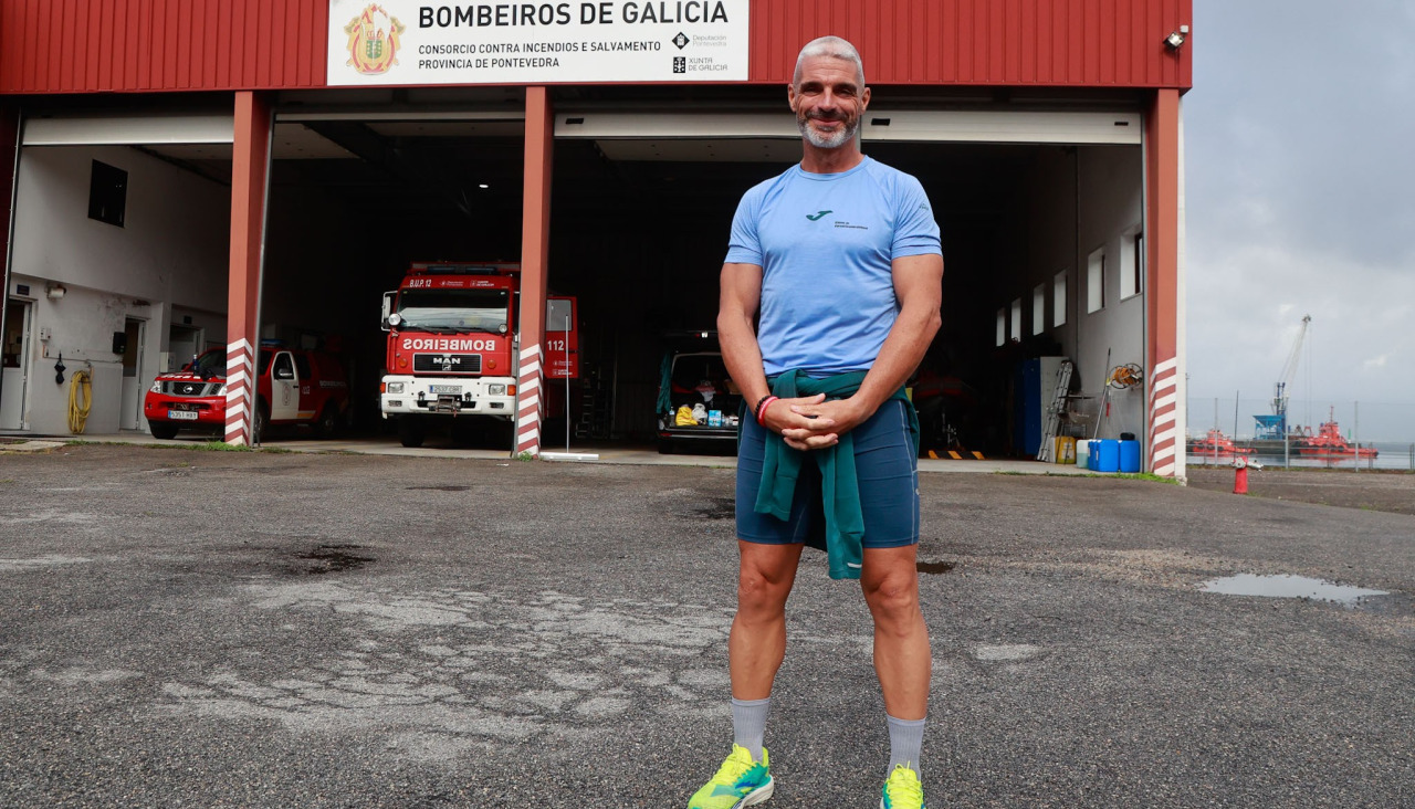 Jaime Domínguez es el bombero que lidera el proyecto