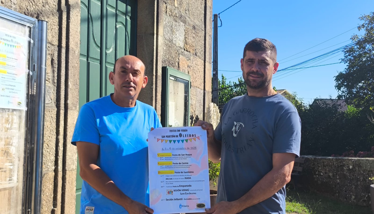 El Concello, con la comunidad de montes, presentan el cartel de la fiesta