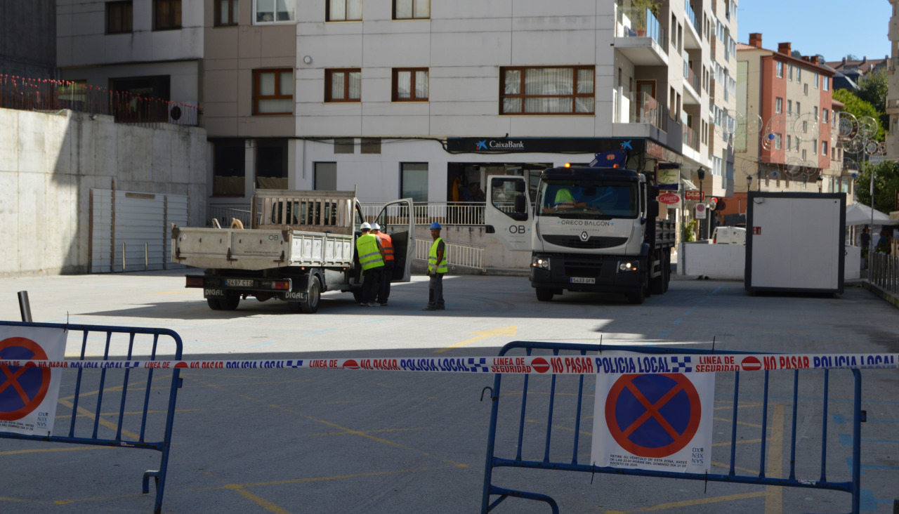 Arrancan las obras de la segunda y última fase del nuevo mercado de Sanxenxo