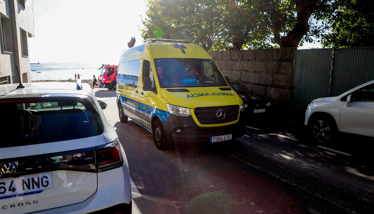 La ambulancia en Carril