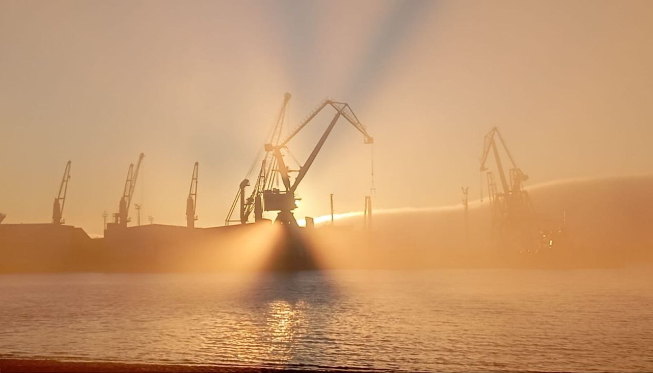 Niebla Puerto
