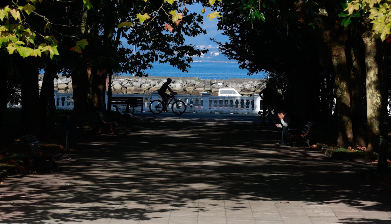 Ciclista en el Centenario