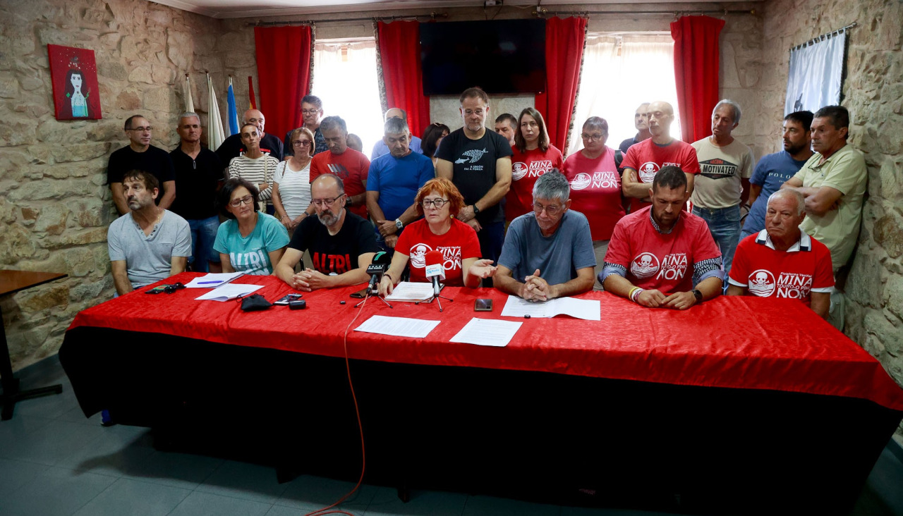 Un momento de la rueda de prensa