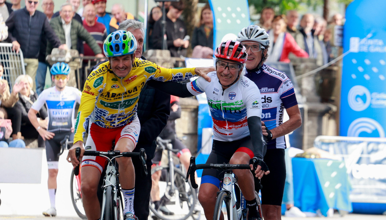 prueba ciclista viejas glorias caldas de reis