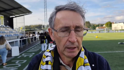 Toño Serantes, presidente del CD Ribadumia, muy satisfecho tras el ascenso