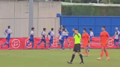 Vídeo del gol de falta de Charly para el Portonovo en la victoria en Baltar frente al Silva