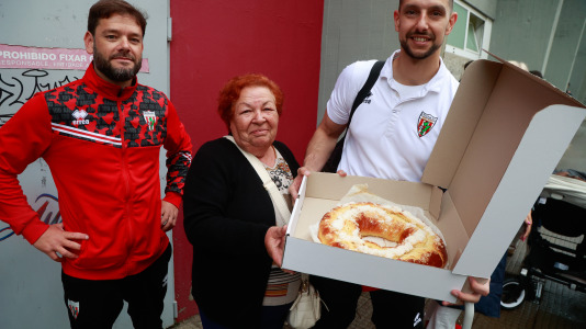 El Arosa SC celebra su ascenso a segunda RFEF