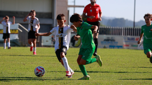 El torneo Benjamín abarrotó A Senra