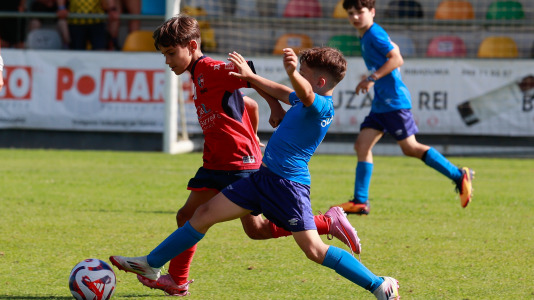 El torneo Benjamín abarrotó A Senra