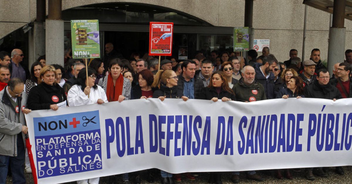 El alcalde exige la reapertura de la tercera planta del Hospital do Salnés