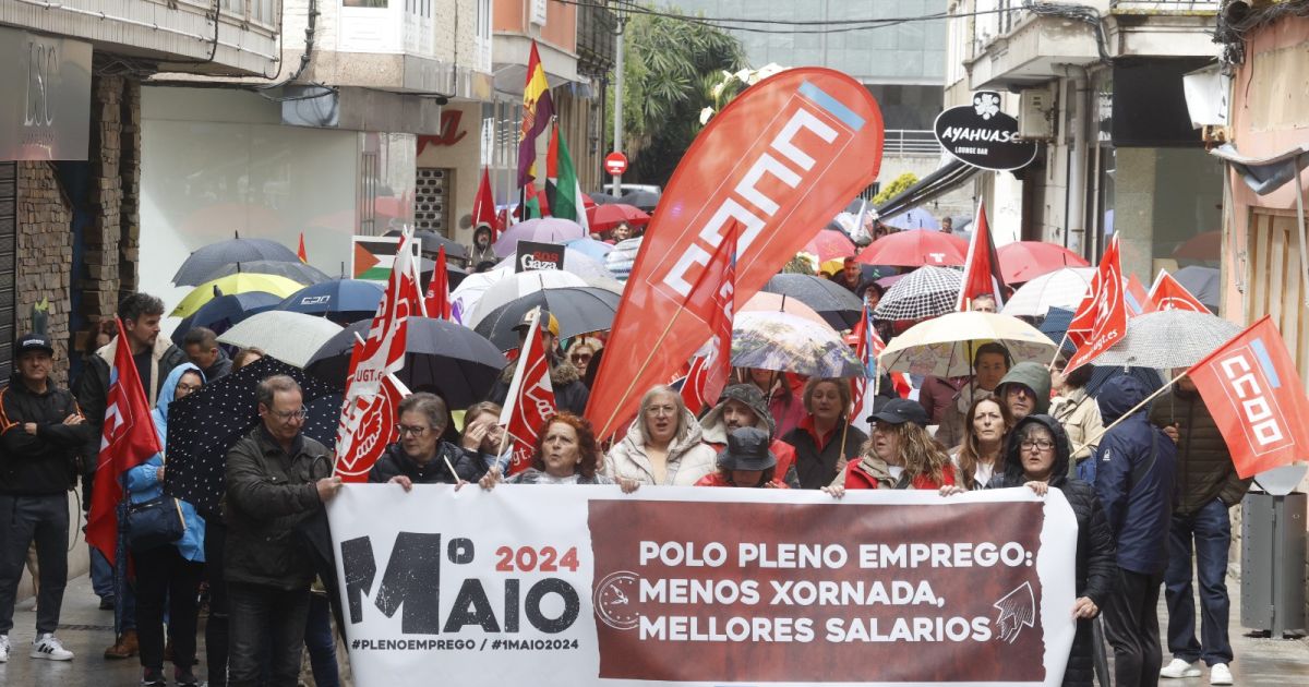 CC OO y UGT piden salir a la calle el Primero de Mayo para frenar la ...